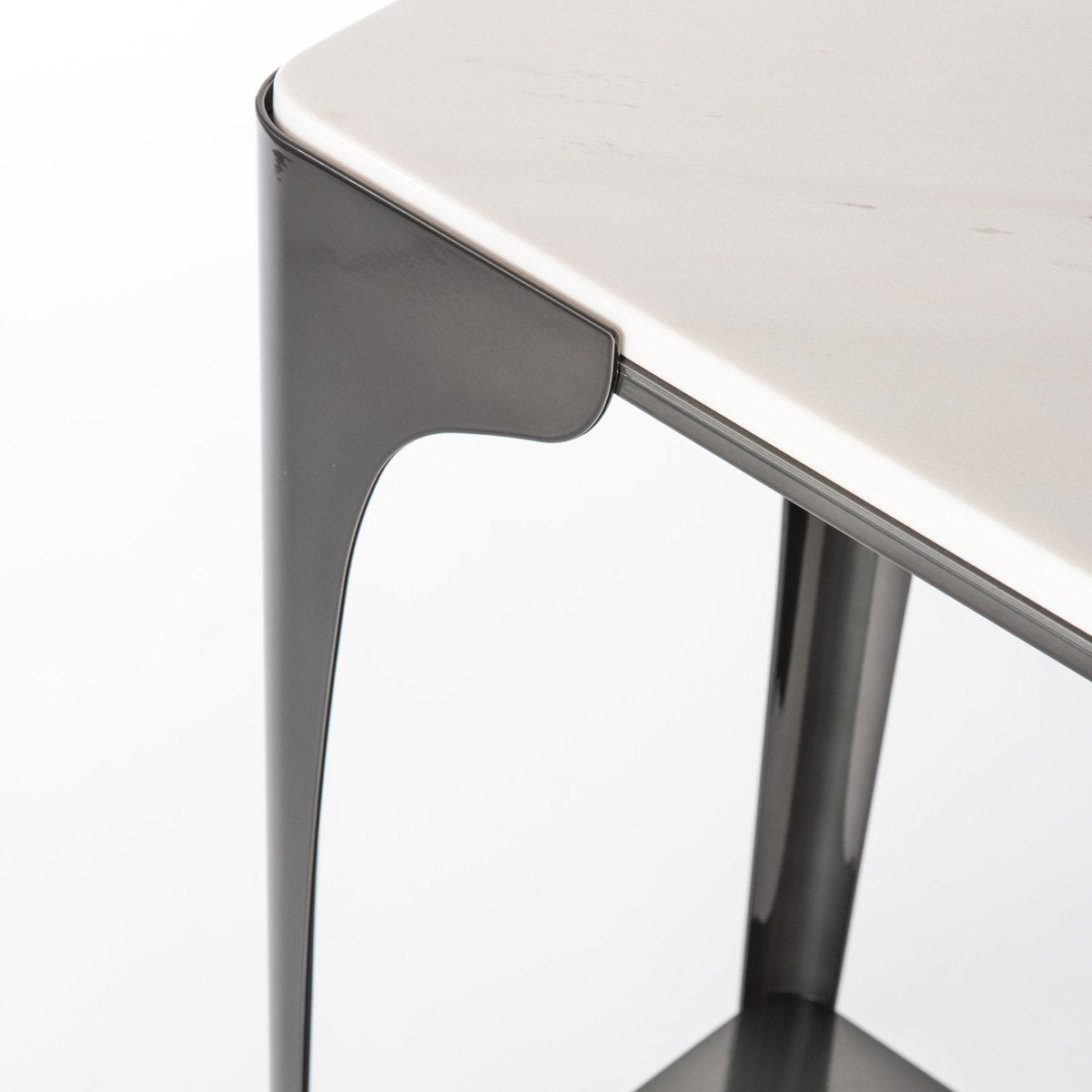 Cove Marble Top Console Table