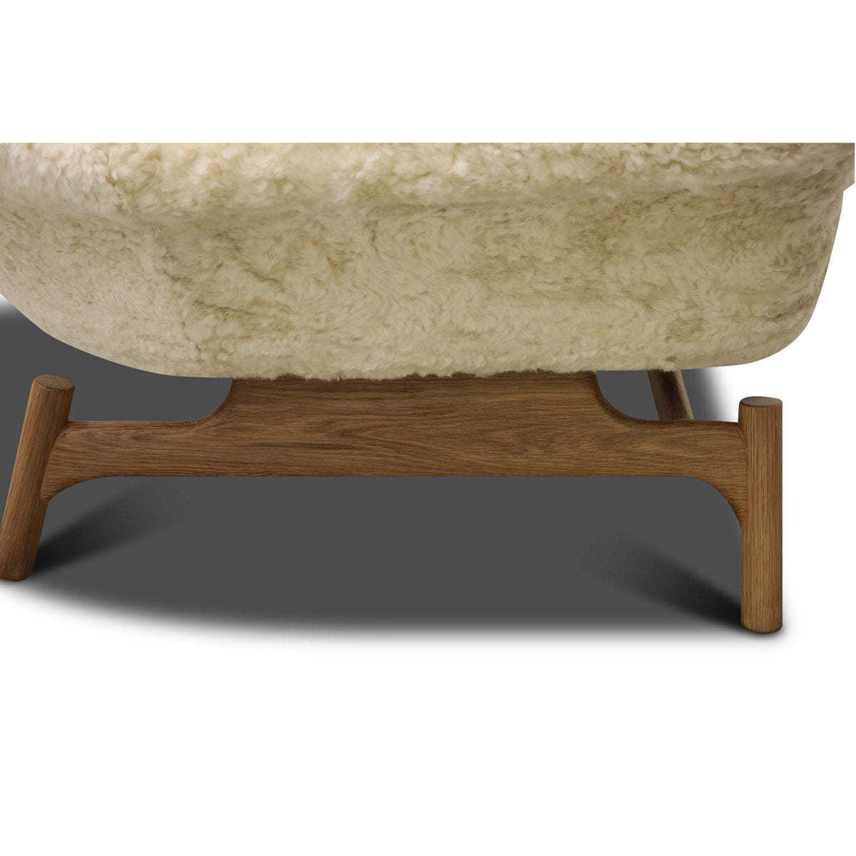 Cozy Armchair Chair with Ottoman