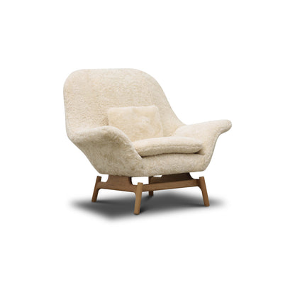 Cozy Armchair Chair with Ottoman