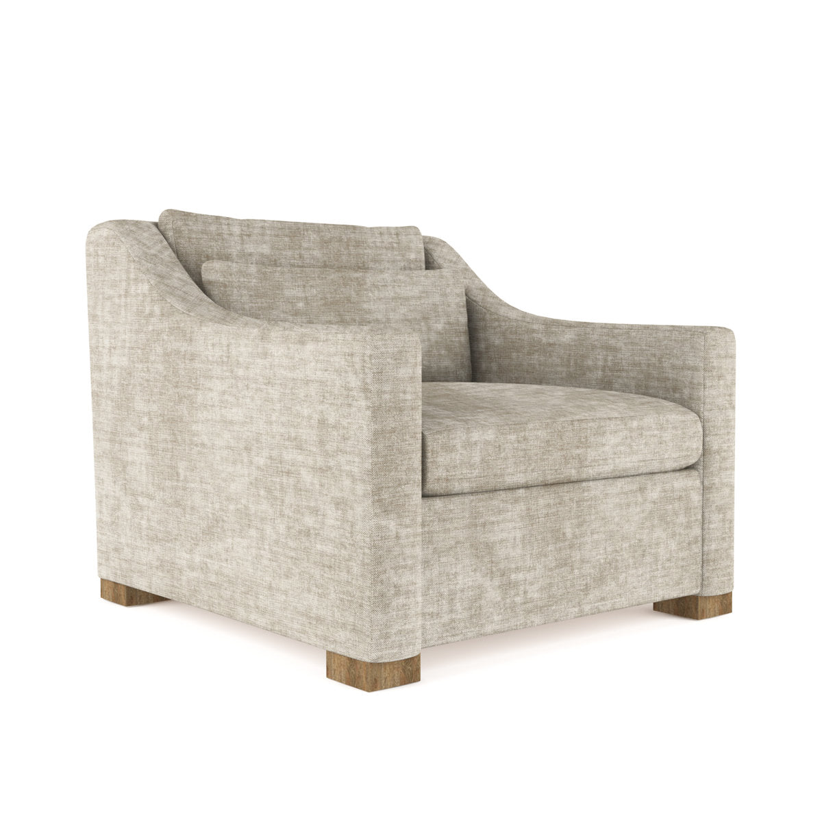 Crosby Armchair Chair with Ottoman