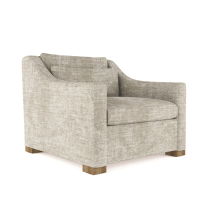 Crosby Armchair Chair with Ottoman
