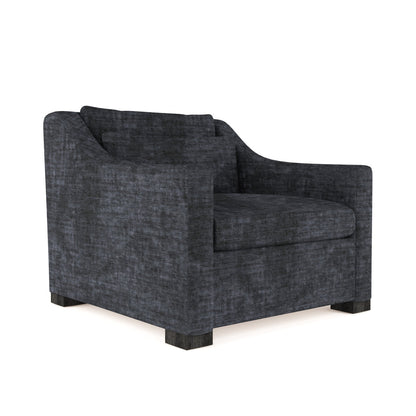 Crosby Armchair Chair with Ottoman