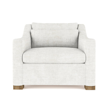 Crosby Armchair Chair with Ottoman