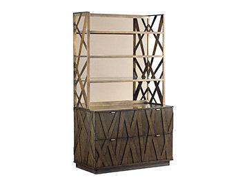 Cross Effect Standard Bookcase