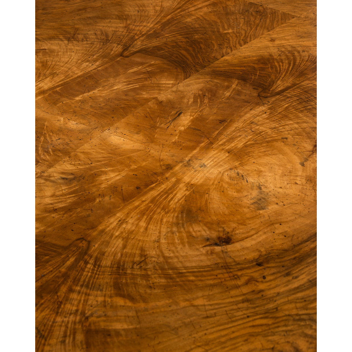 John Richard Curved Solid Wood Desk