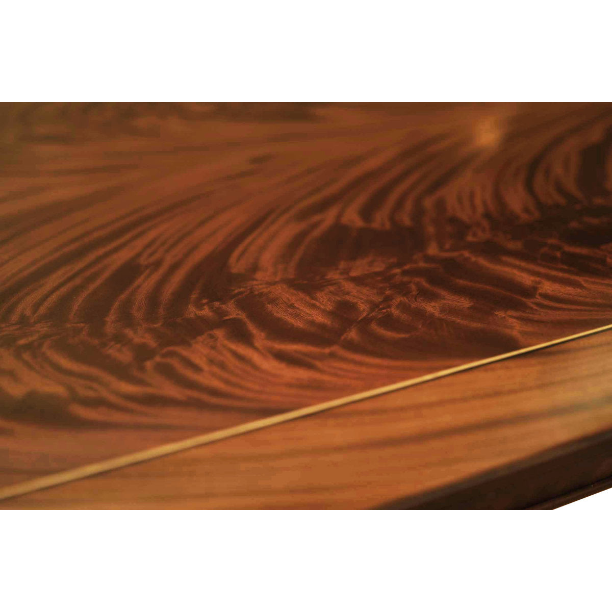 Custom Fit Classics Oval Mahogany Wood Dining Table