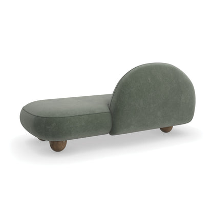 Cypress Velvet Chaise Lounge