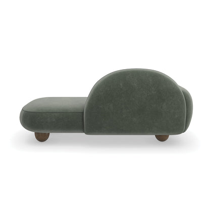 Cypress Velvet Chaise Lounge