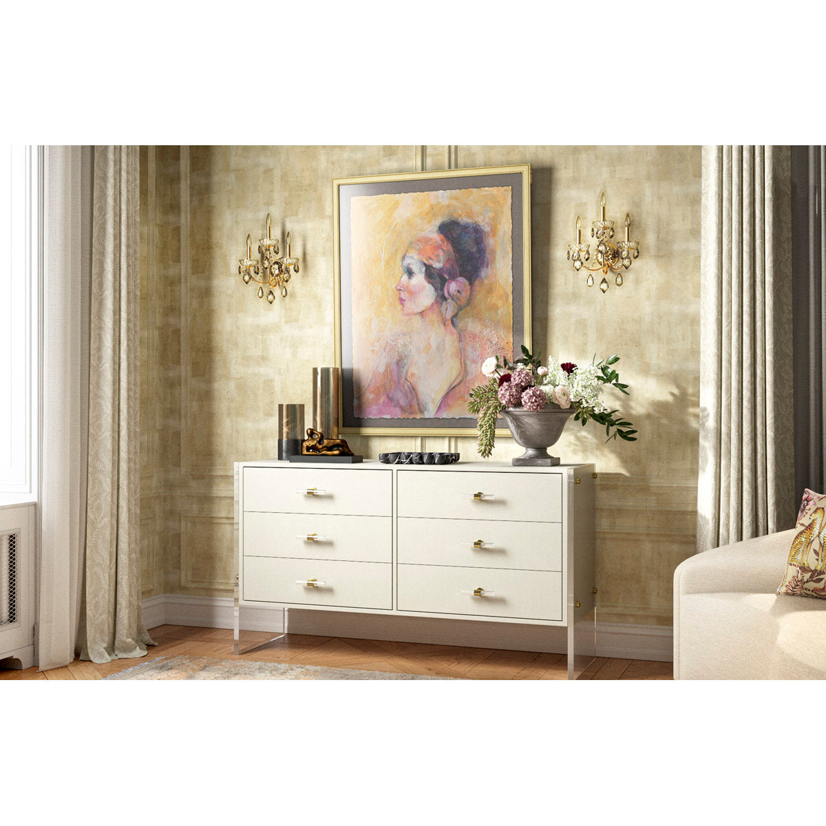 Interlude Dana Chaise Lounge