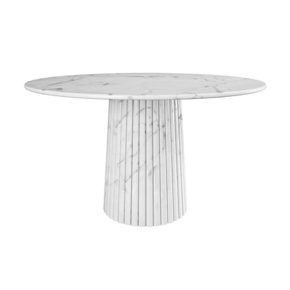 Dante Round Marble Dining Table