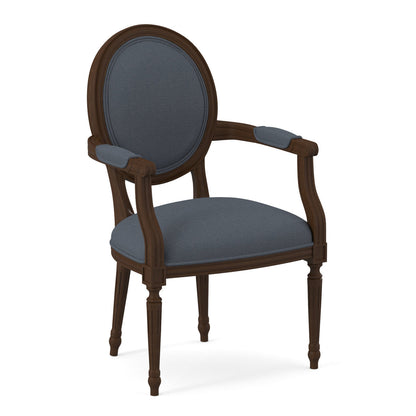Ambella Dauphin Fabric Arm Chair
