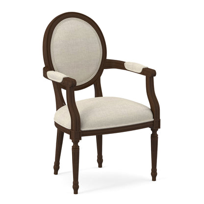 Ambella Dauphin Fabric Arm Chair