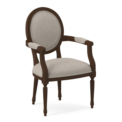 Ambella Dauphin Fabric Arm Chair