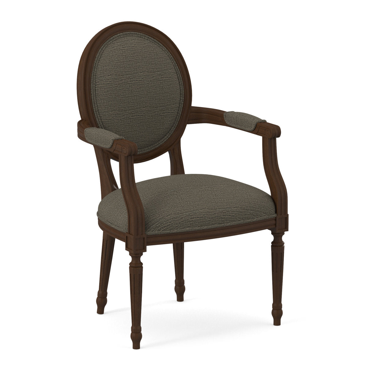 Ambella Dauphin Fabric Arm Chair