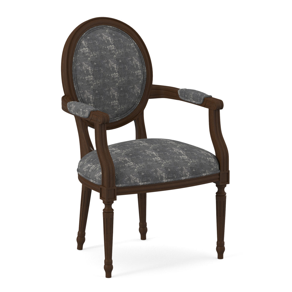Ambella Dauphin Fabric Arm Chair