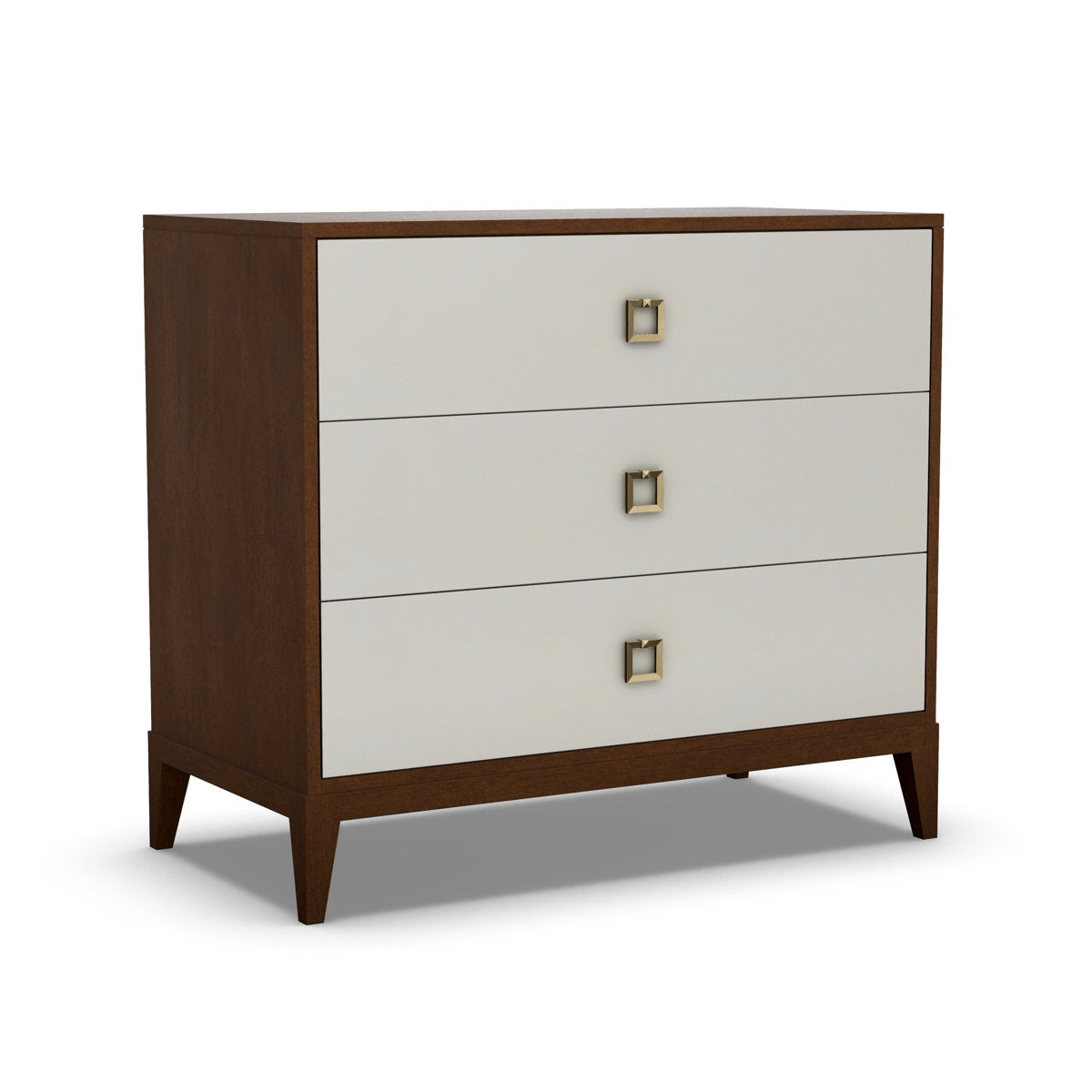 Century Details Three Drawer Low Chest