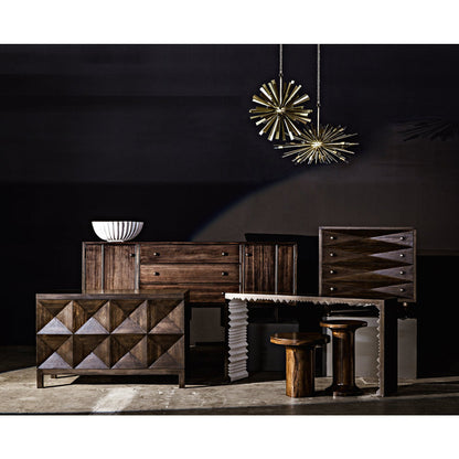 Diamond Solid Wood Accent Chest