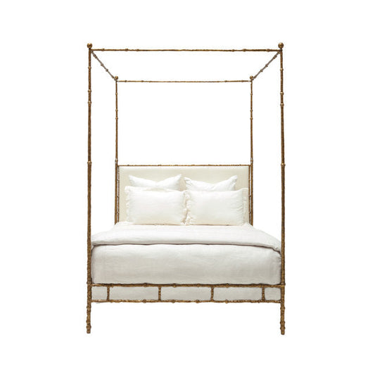 Diego Eastern King Upholstered Canopy Bed