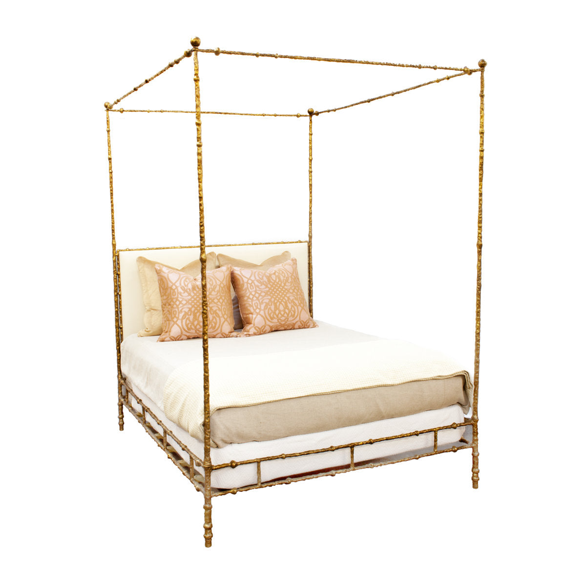 Diego Eastern King Upholstered Canopy Bed