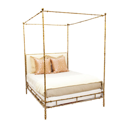 Diego Eastern King Upholstered Canopy Bed