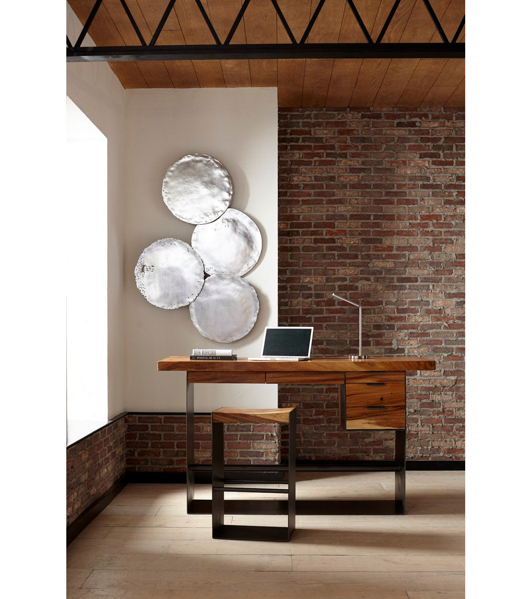 Dimensional Solid Wood Desk