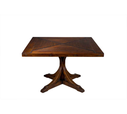 Michel Ferrand Drop Leaf Pedestal Dining Table