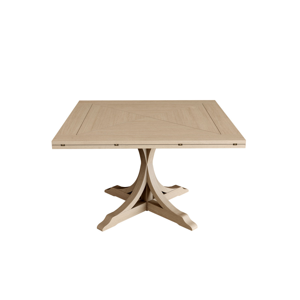 Michel Ferrand Drop Leaf Pedestal Dining Table