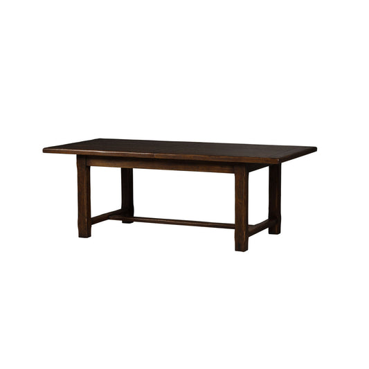 Michel Ferrand Butterfly Leaf Trestle Dining Table