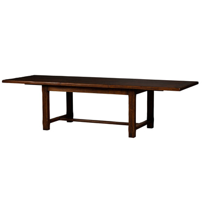 Michel Ferrand Butterfly Leaf Trestle Dining Table
