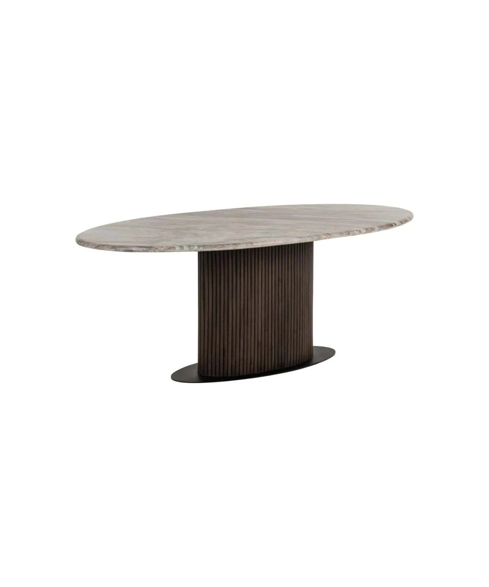 Dining Table Oval Marble Dining Table