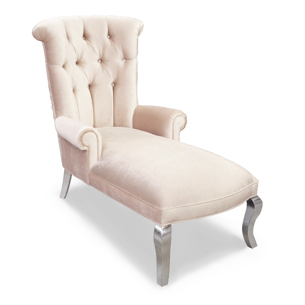 Dior Velvet Chaise Lounge