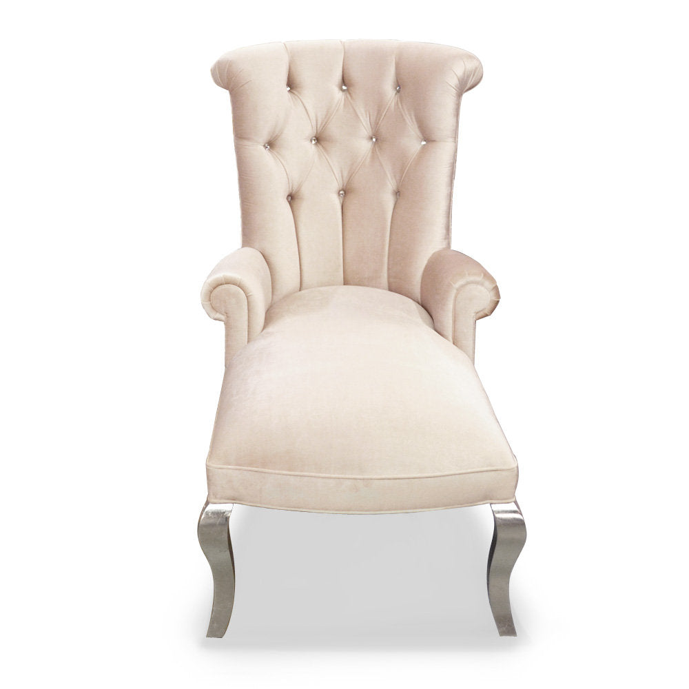 Dior Velvet Chaise Lounge