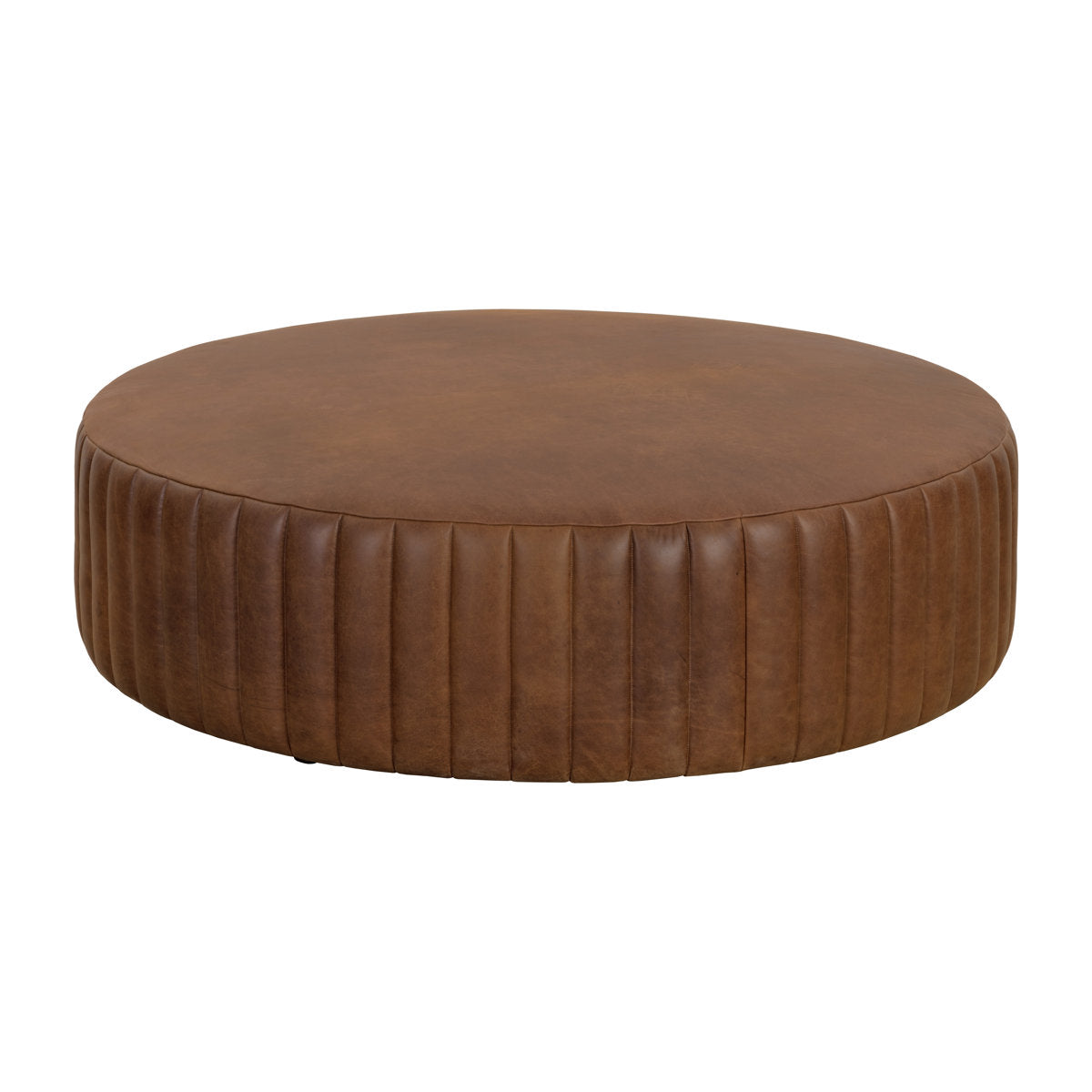 Divano Ottoman - Lucia Tobacco Leather