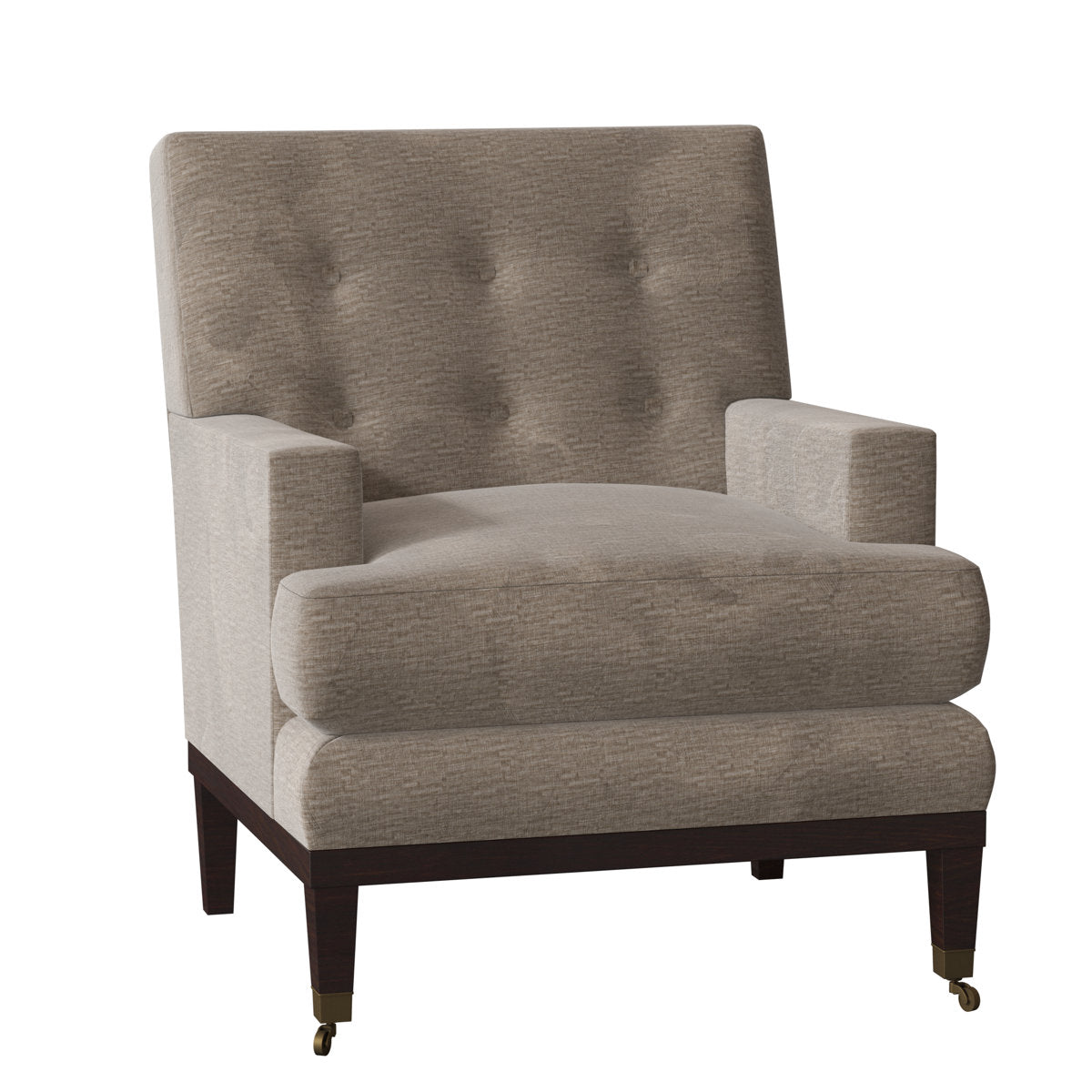 Downtown Armchair Chair with Ottoman