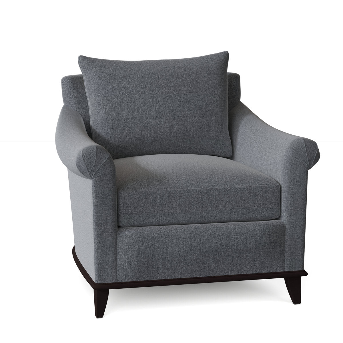 Drake Armchair Chair with Ottoman