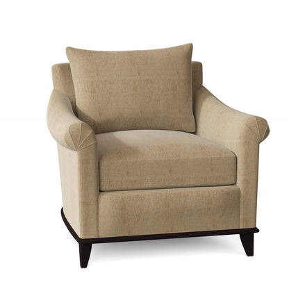 Drake Armchair Chair with Ottoman