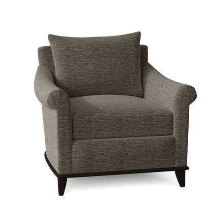 Drake Armchair Chair with Ottoman