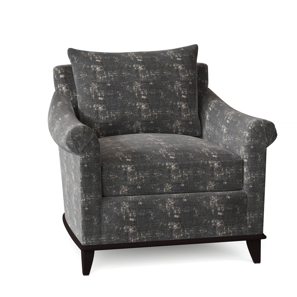 Drake Armchair Chair with Ottoman