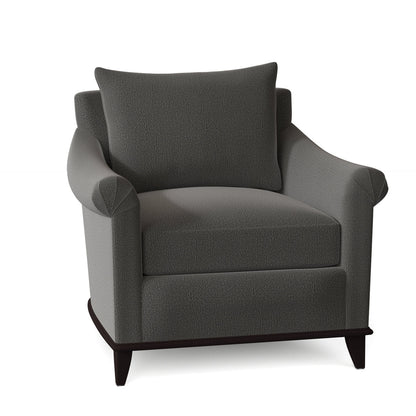Drake Armchair Chair with Ottoman