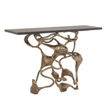 Studio A Home Drift Console Faux Bronze