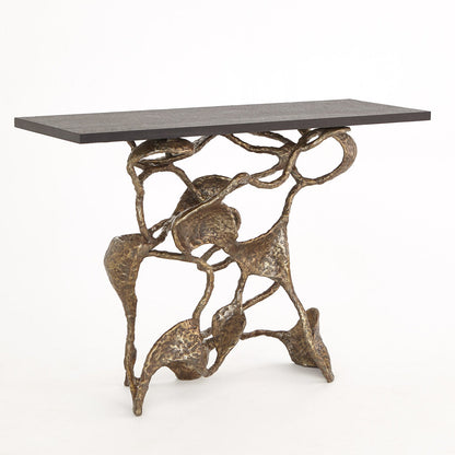 Studio A Home Drift Console Faux Bronze