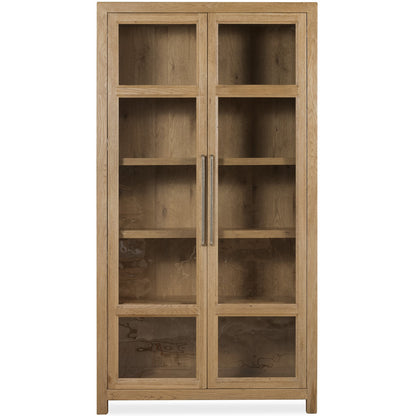 Driftwood Lighted Curio Cabinet