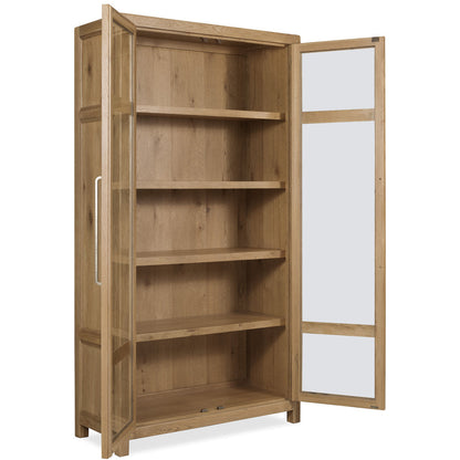Driftwood Lighted Curio Cabinet