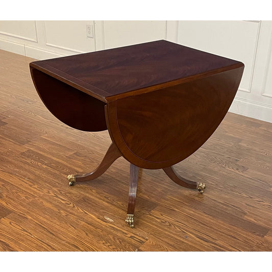 Drop Leaf Mahogany Dining/Breakfast Table
