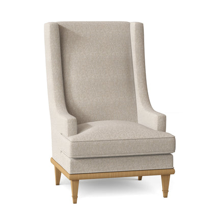 Dublin Wingback Chair Chair with Ottoman