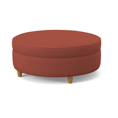 Ambella Duke 38 Round Cocktail Ottoman