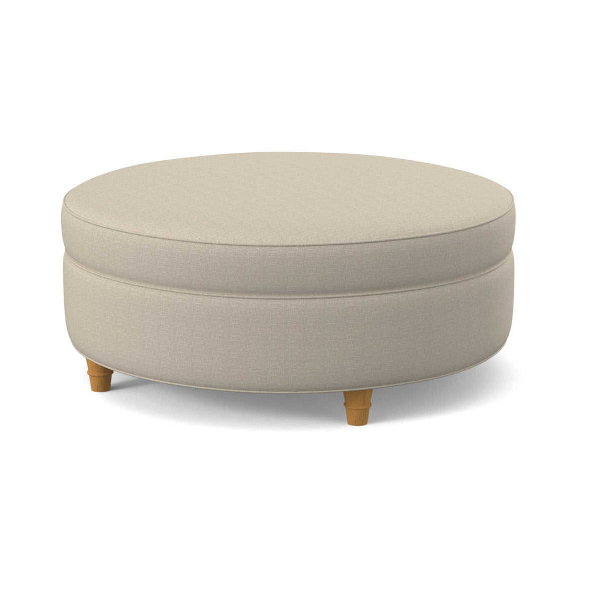 Ambella Duke 38 Round Cocktail Ottoman