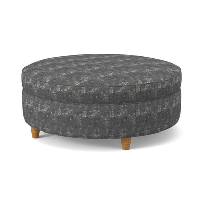 Ambella Duke 38 Round Cocktail Ottoman