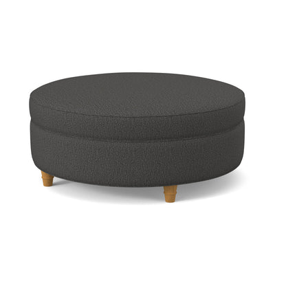 Ambella Duke 38 Round Cocktail Ottoman