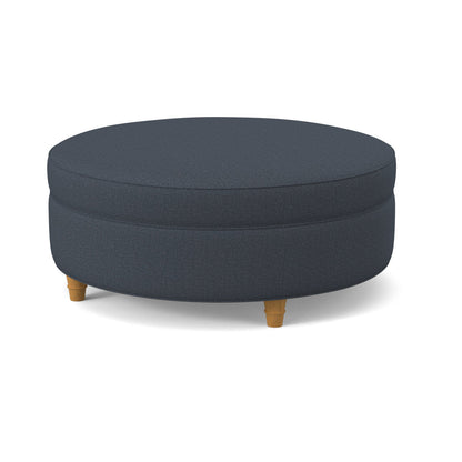 Ambella Duke 38 Round Cocktail Ottoman
